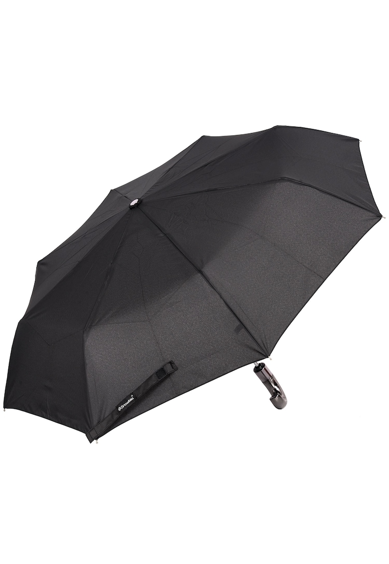 Umbrela automata impermeabila SW4018 - 8 spite din fibra de sticla - anti-vant - negru