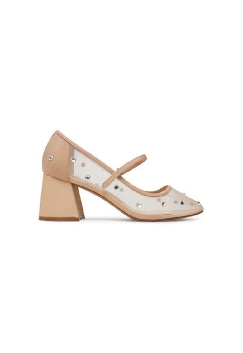 Pantofi dama 13950632 - Textil - Bej