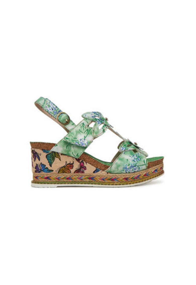 Espadrile dama Hacdeo 21 - Piele naturala - Verde