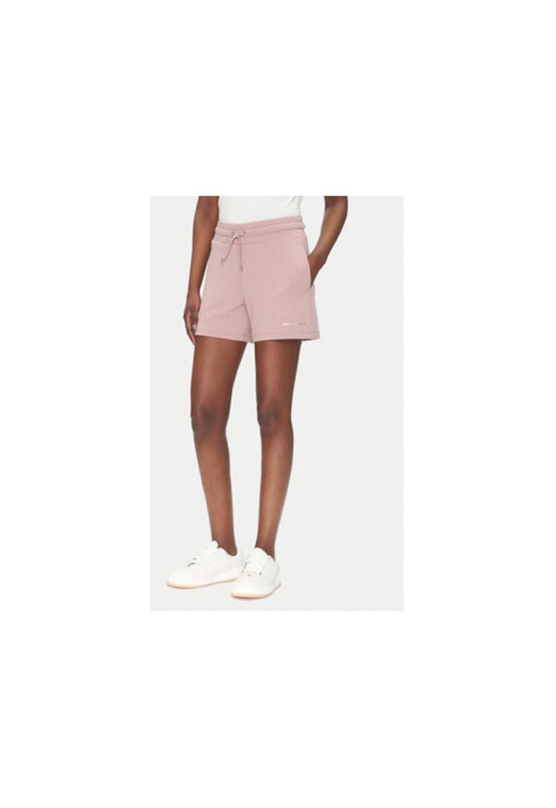 Pantaloni scurti sport dama Emporio Armani - 7W000269 AF12482 - Poliester/Viscoza - Roz