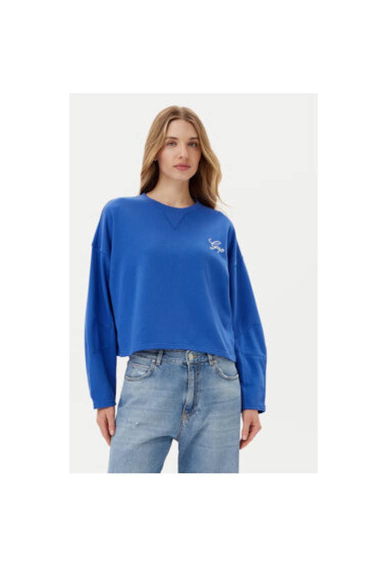 Hanorc dama 767368-02 - Bumbac/Poliester - Albastru