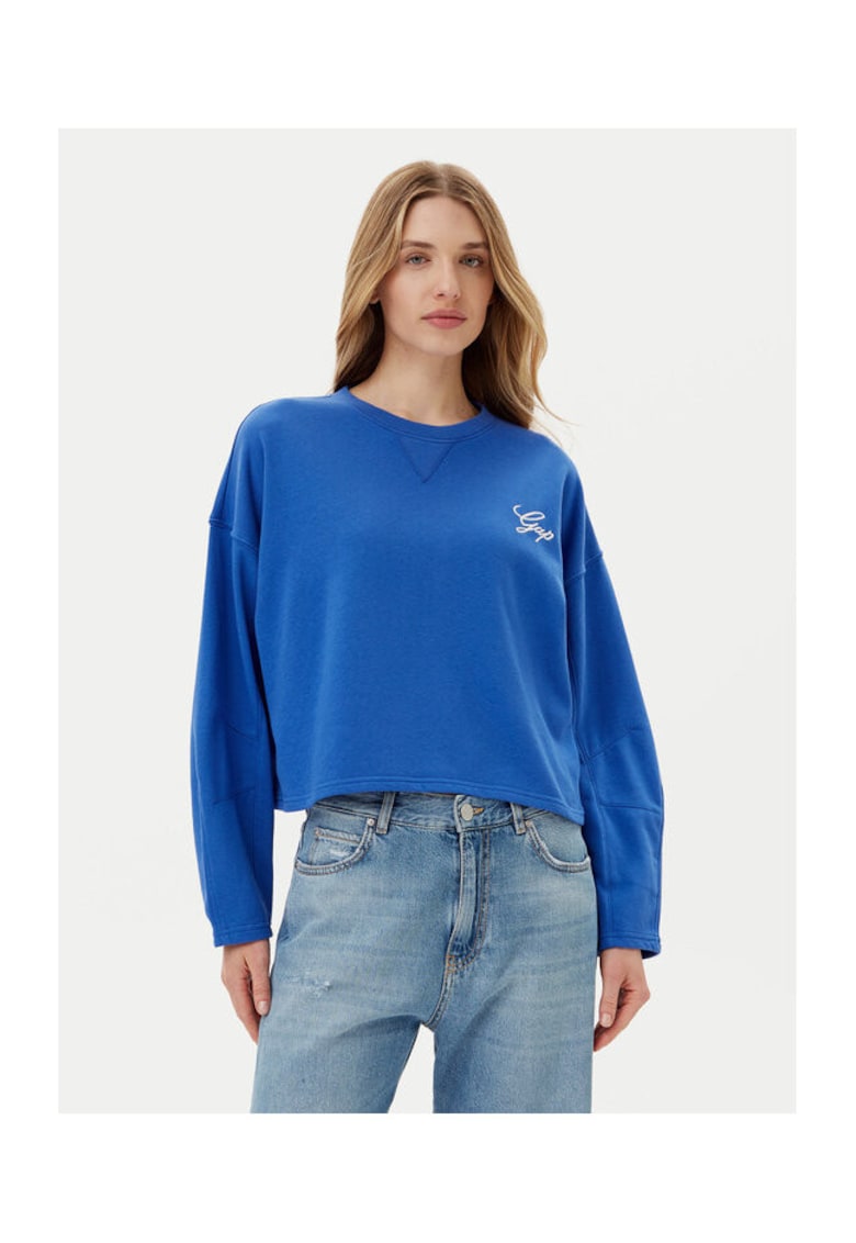 Hanorc dama 767368-02 - Bumbac/Poliester - Albastru - Albastru