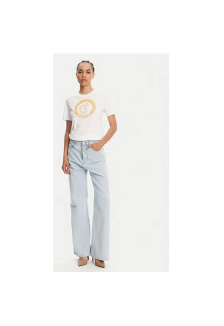 Tricou dama 78PAHE13 CJ110 - Bumbac - Alb - Alb