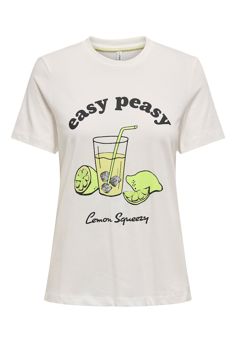 Tricou dama 15349150 - Bumbac organic - 748679 - Alb