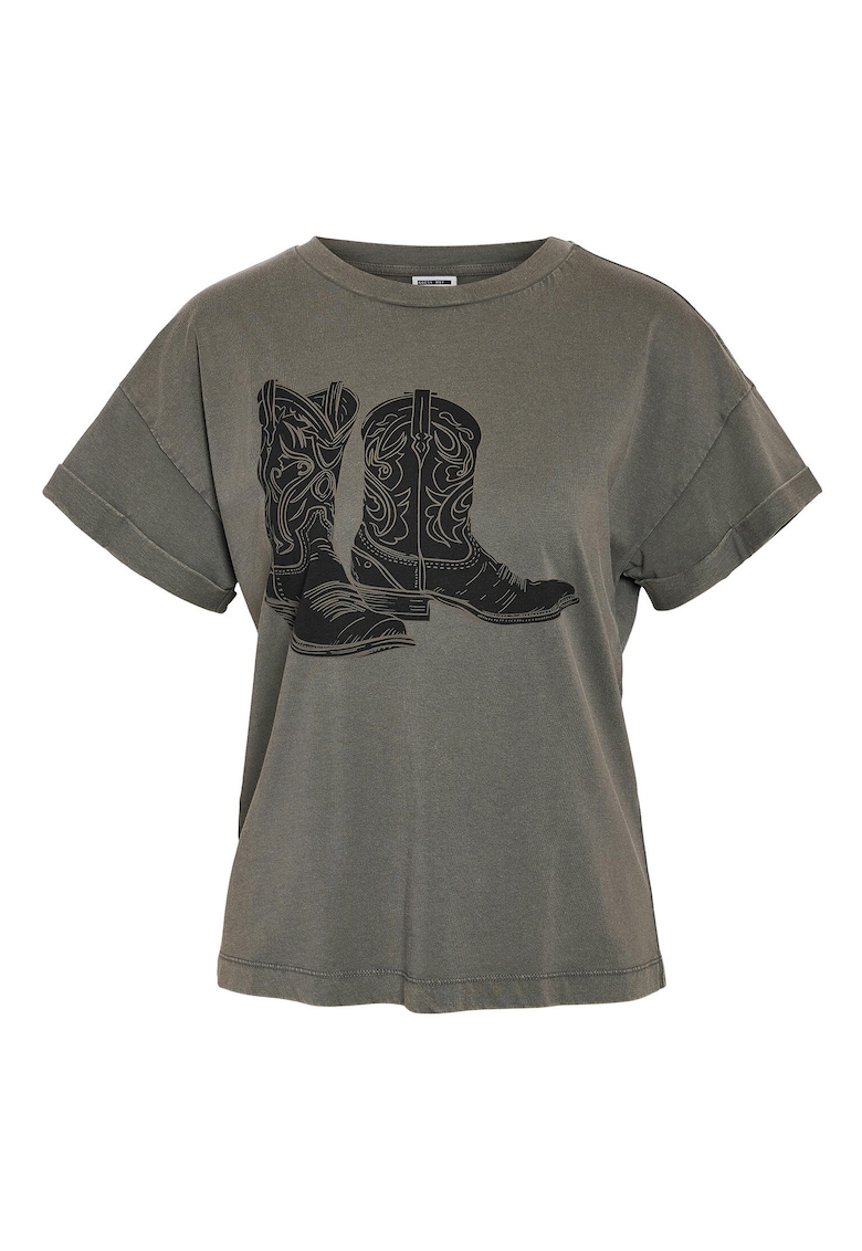 Noisy May Tricou dama 27030135 - Bumbac - 64987 - Gri