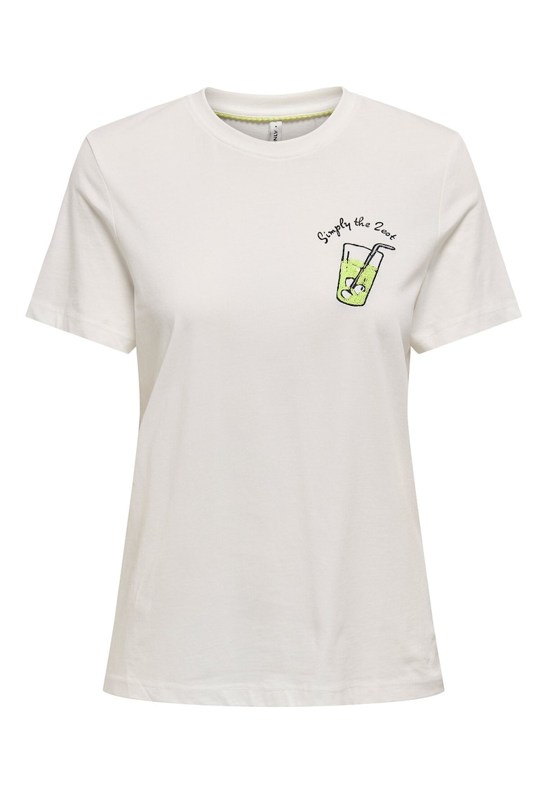 Tricou dama 15349150 - Bumbac organic - 47675 - Alb