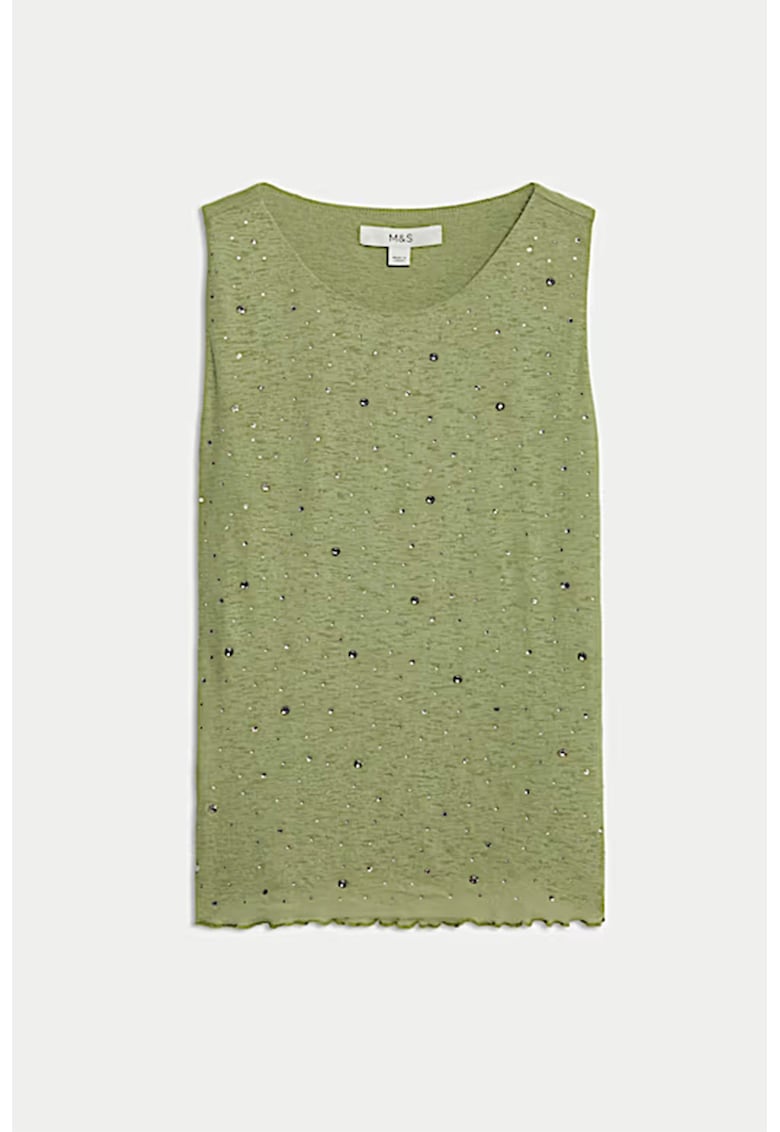 Top decorat cu strasuri