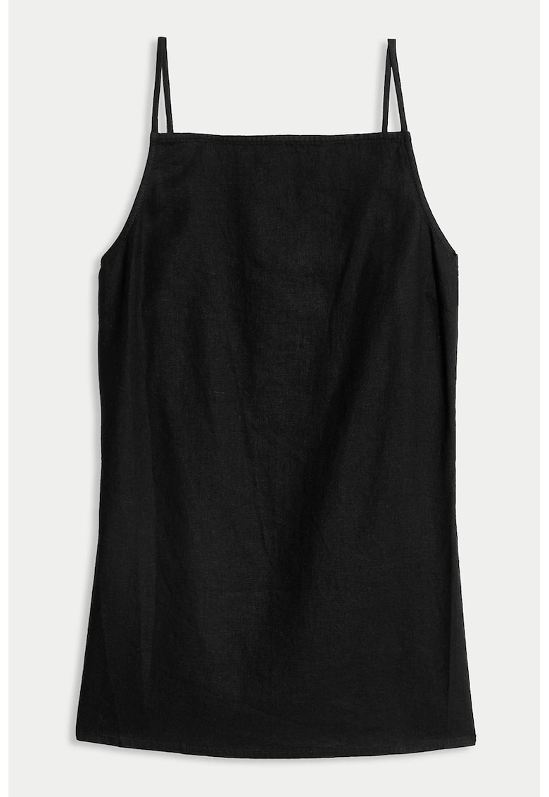 Marks Spencer Top din amestec de in - Negru