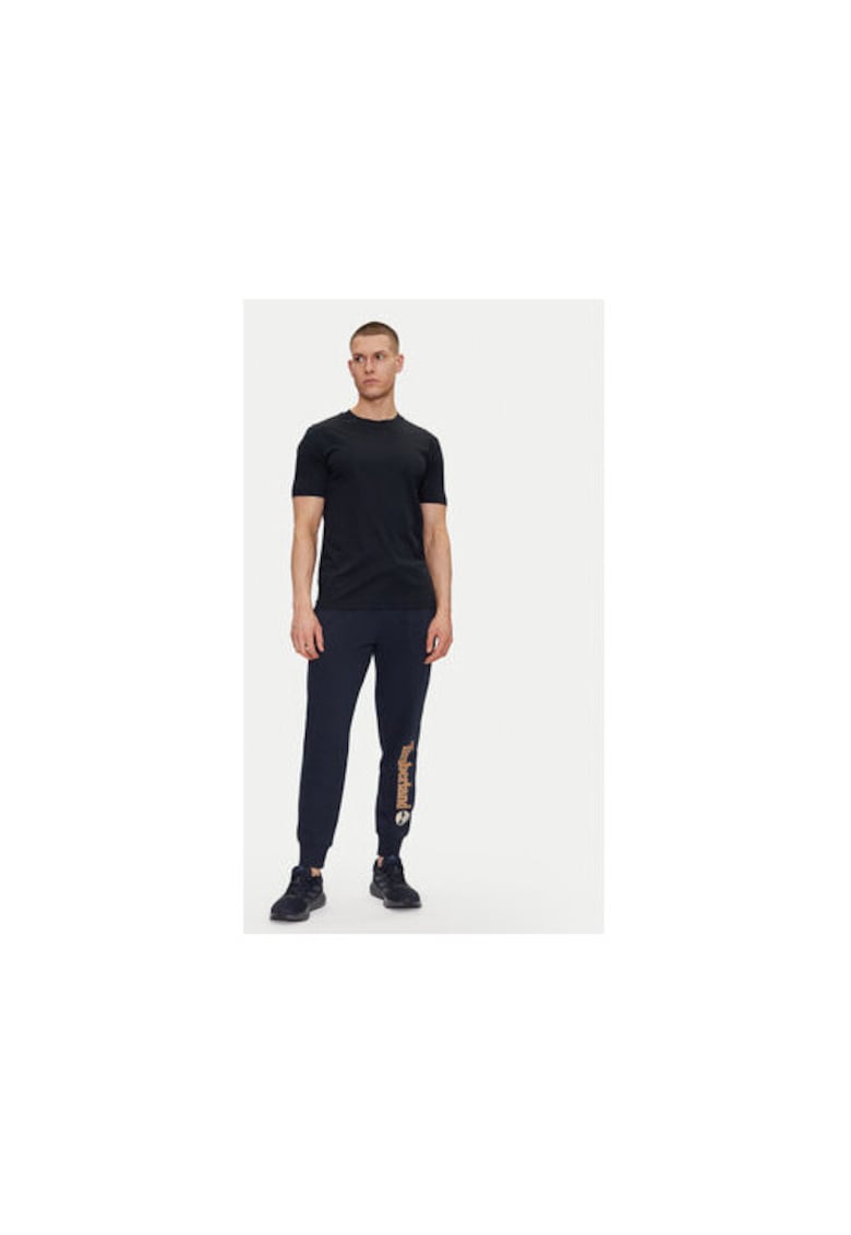 Pantaloni de trening barbati TB0A5YFB4331 - Bumbac/Poliester - Bleumarin - Bleumarin