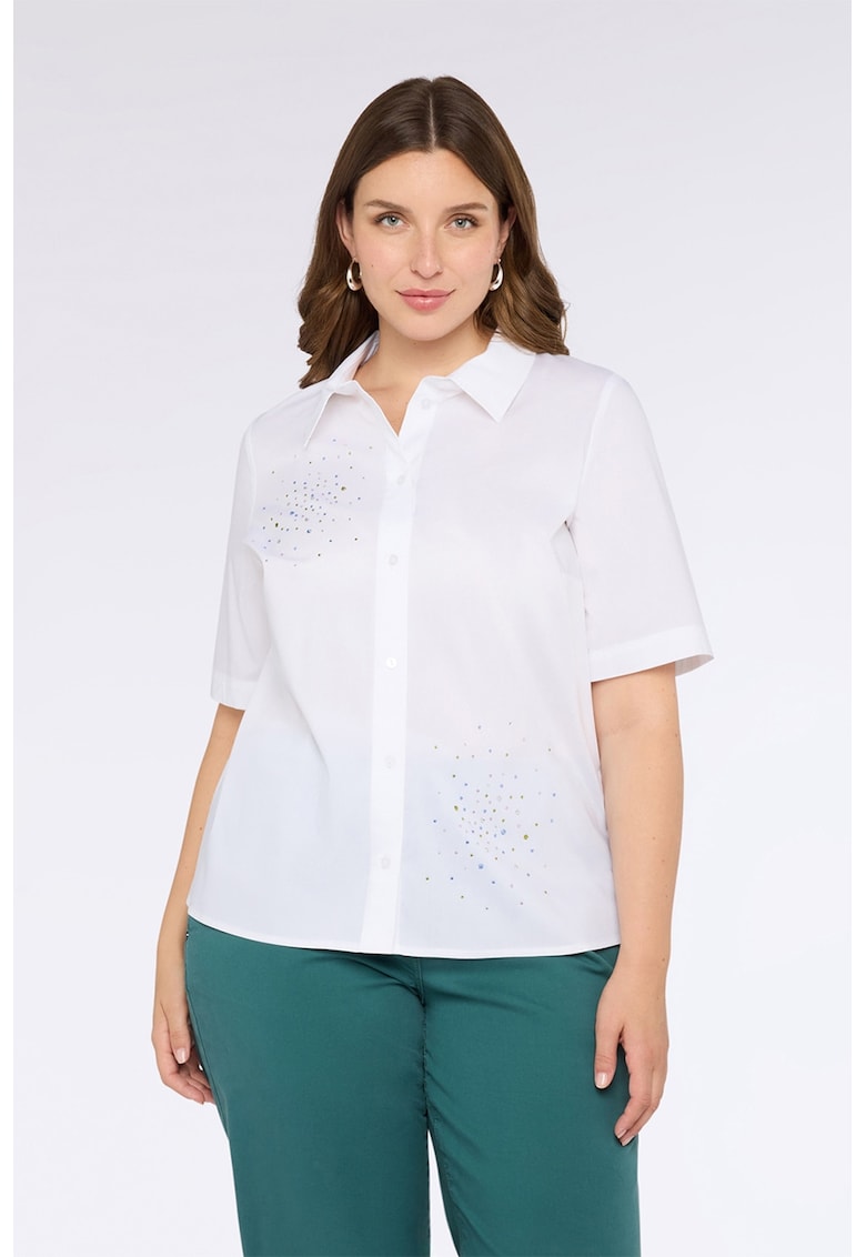 Camasa uni din amestec de bumbac