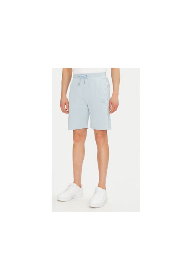 Pantaloni scurti sport barbati  705071 552951 - Bumbac organic - Albastru