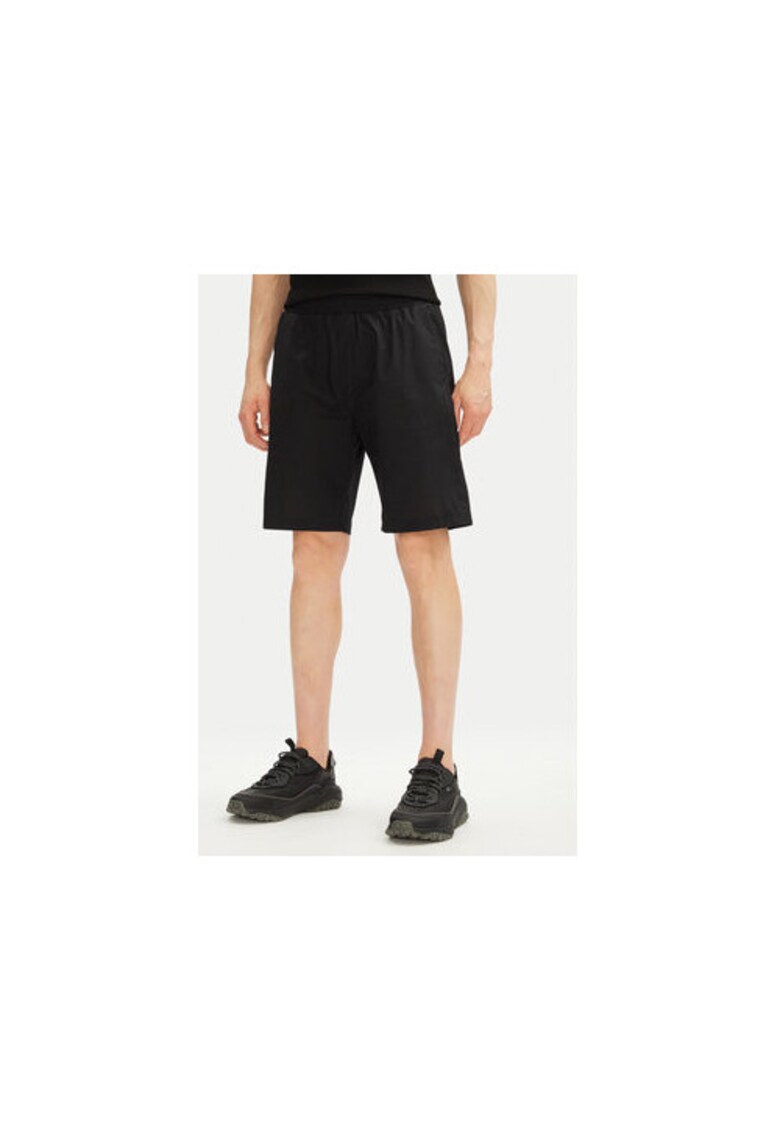 Pantaloni scurti sport barbati 265709 552600 - Bumbac - Negru - Negru