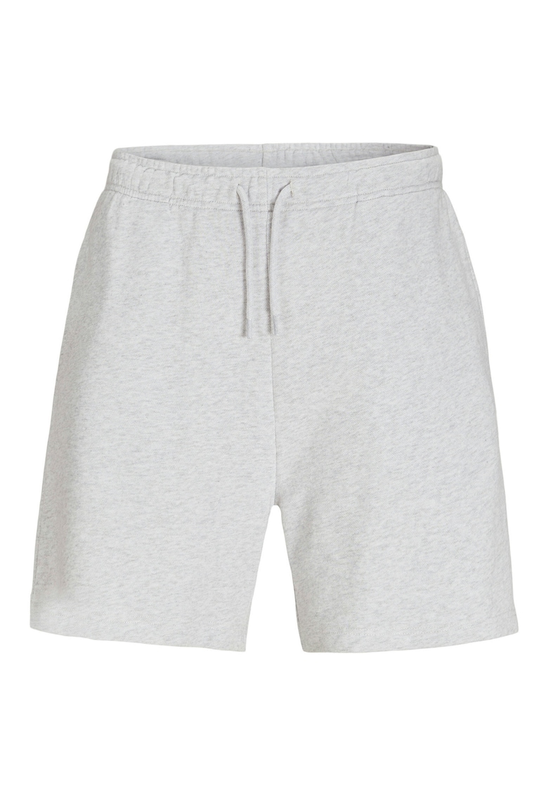 Pantaloni scurti sport barbati Jack Jones - 12268448 - Bumbac/Poliester - 45744 - Gri