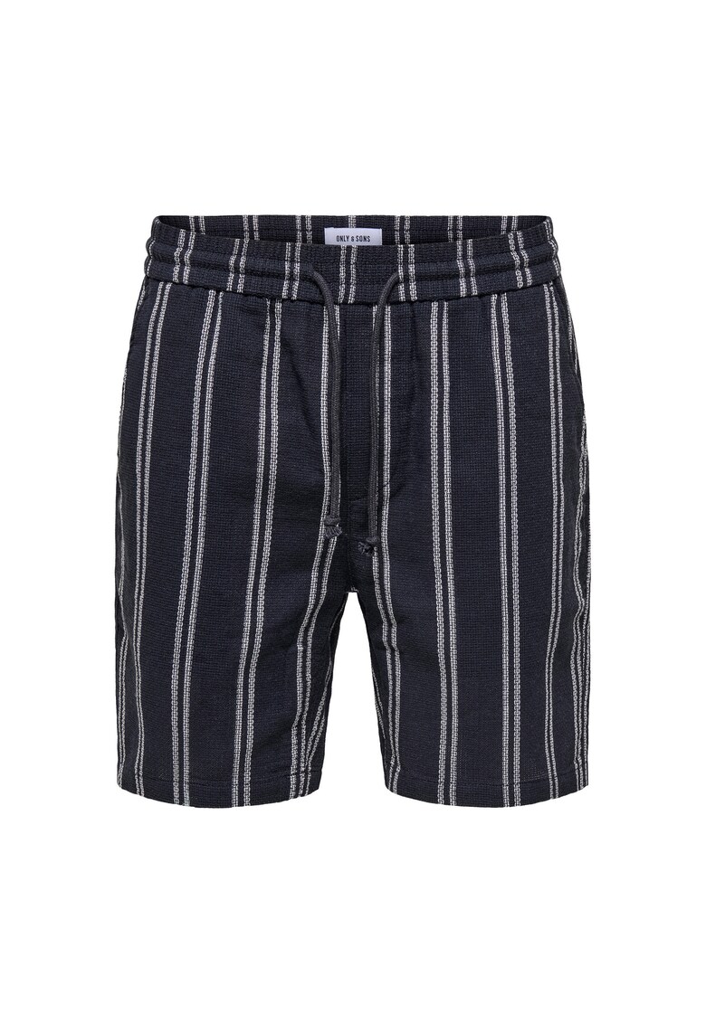 Pantaloni scurti sport barbati Sons - 22026950 - Poliester reciclat/Bumbac - Bleumarin - Bleumarin