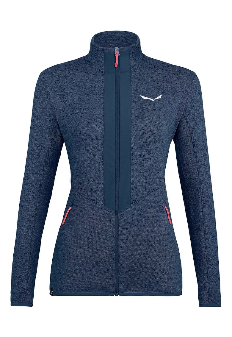 Hanorac fleece trekking dama Rocca 2 Polarlite Bleumarin/Roz