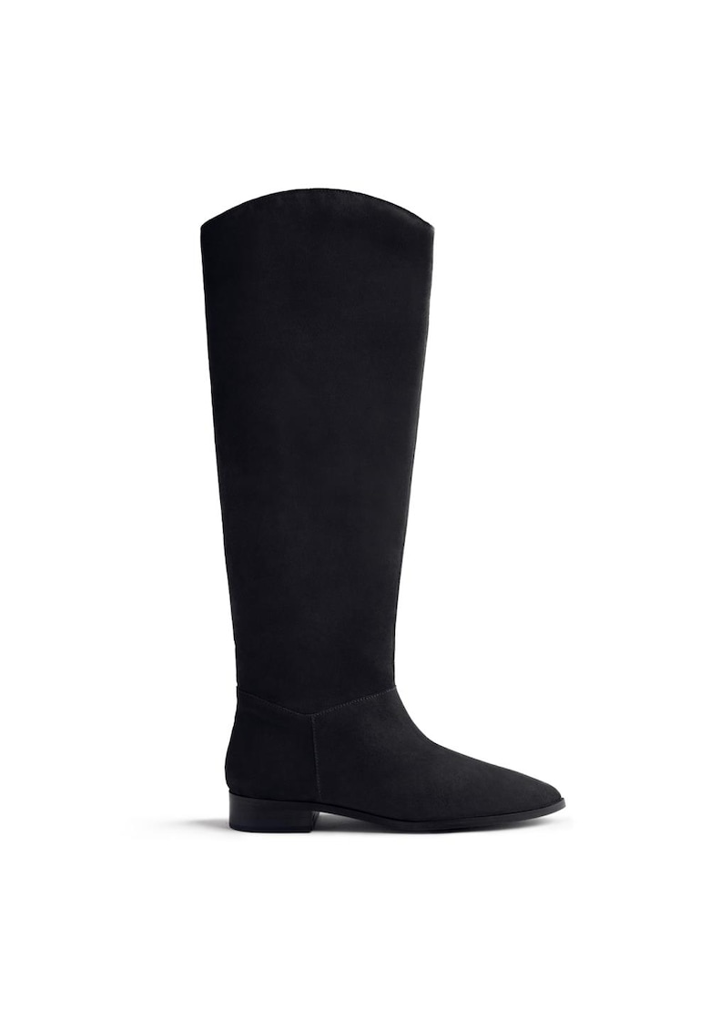 Cizme lungi de piele intoarsa Fostoria