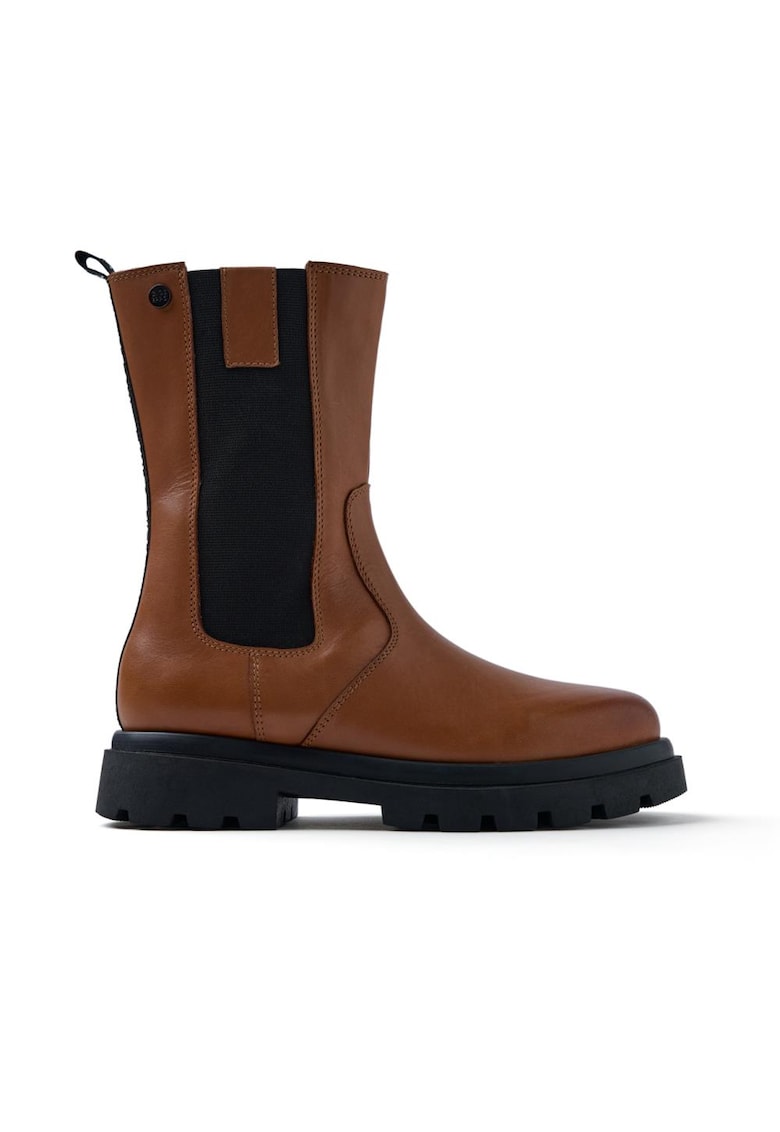 Ghete Chelsea de piele Duluth - Maro