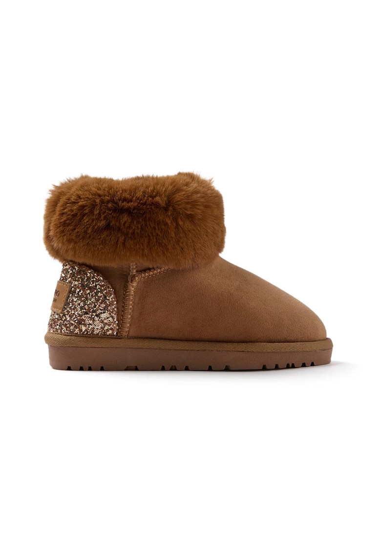 Ghete din material textil cu particule stralucitoare Australian