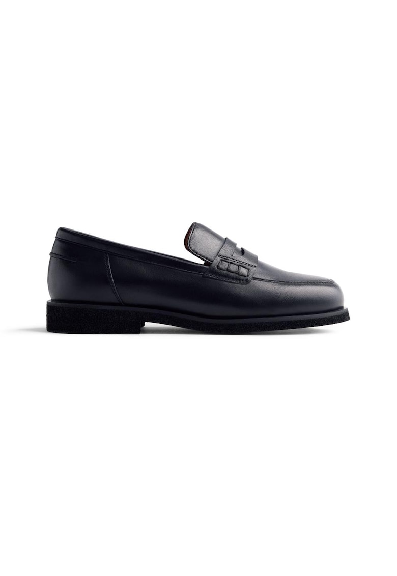 Gioseppo Pantofi loafer de piele Eveleth - Negru