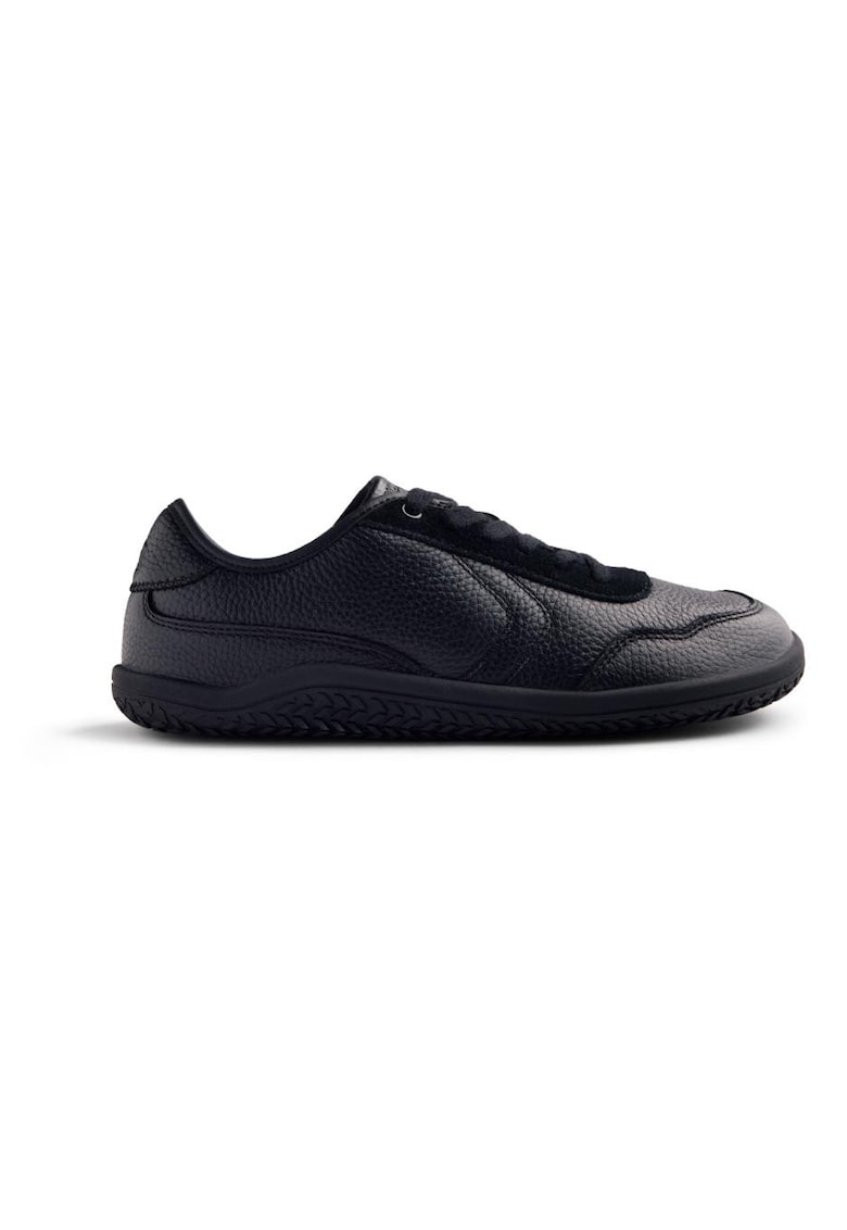Gioseppo Pantofi sport de piele cu aspect texturat - Negru