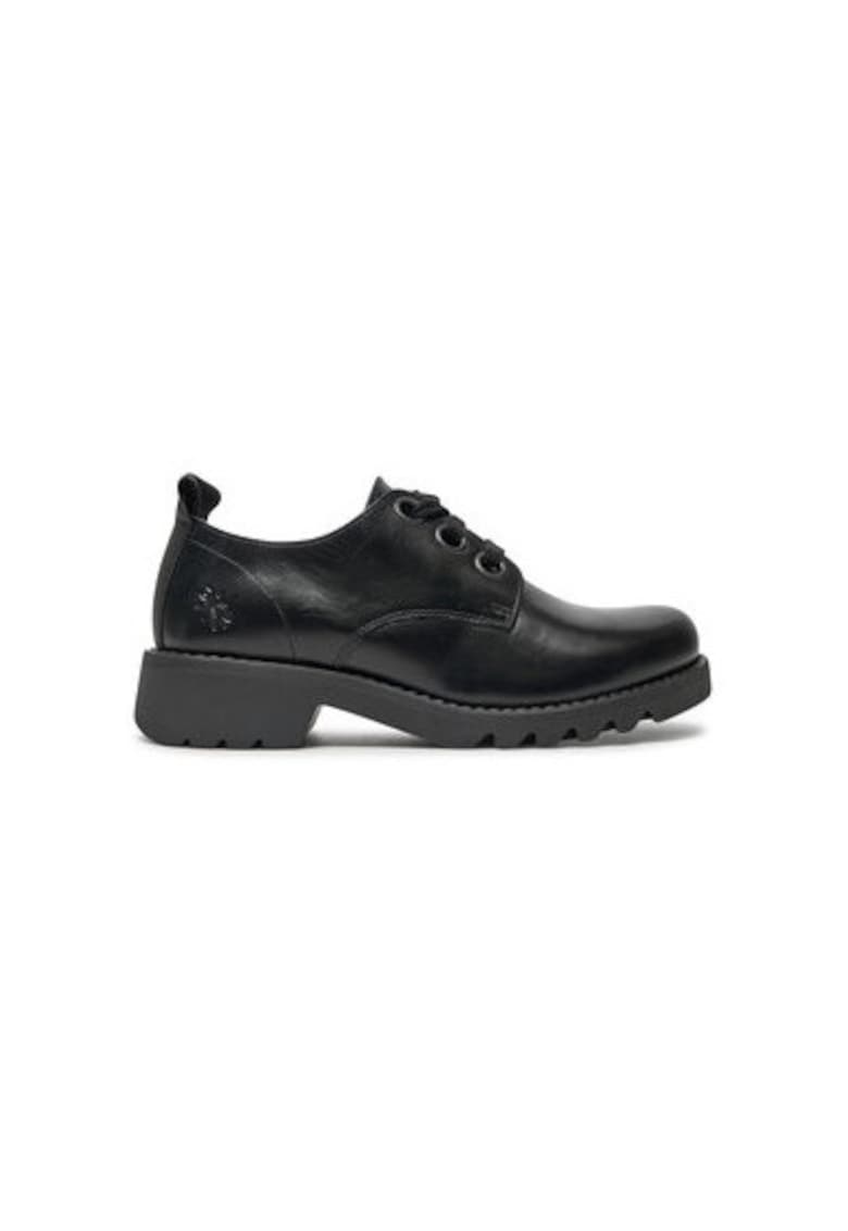 Mocasini dama RUDA538FLY - Piele naturala - Negru