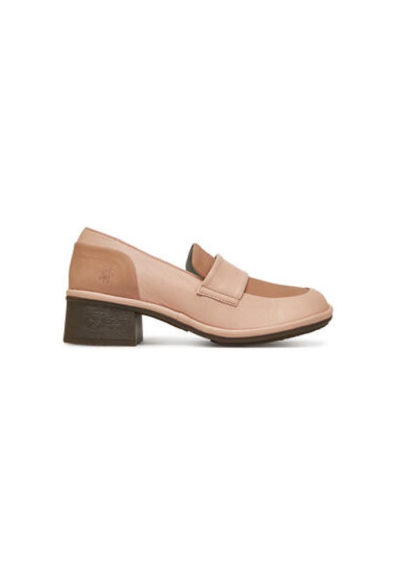 Mocasini dama ELAM574FLY - Piele naturala - Roz - Roz