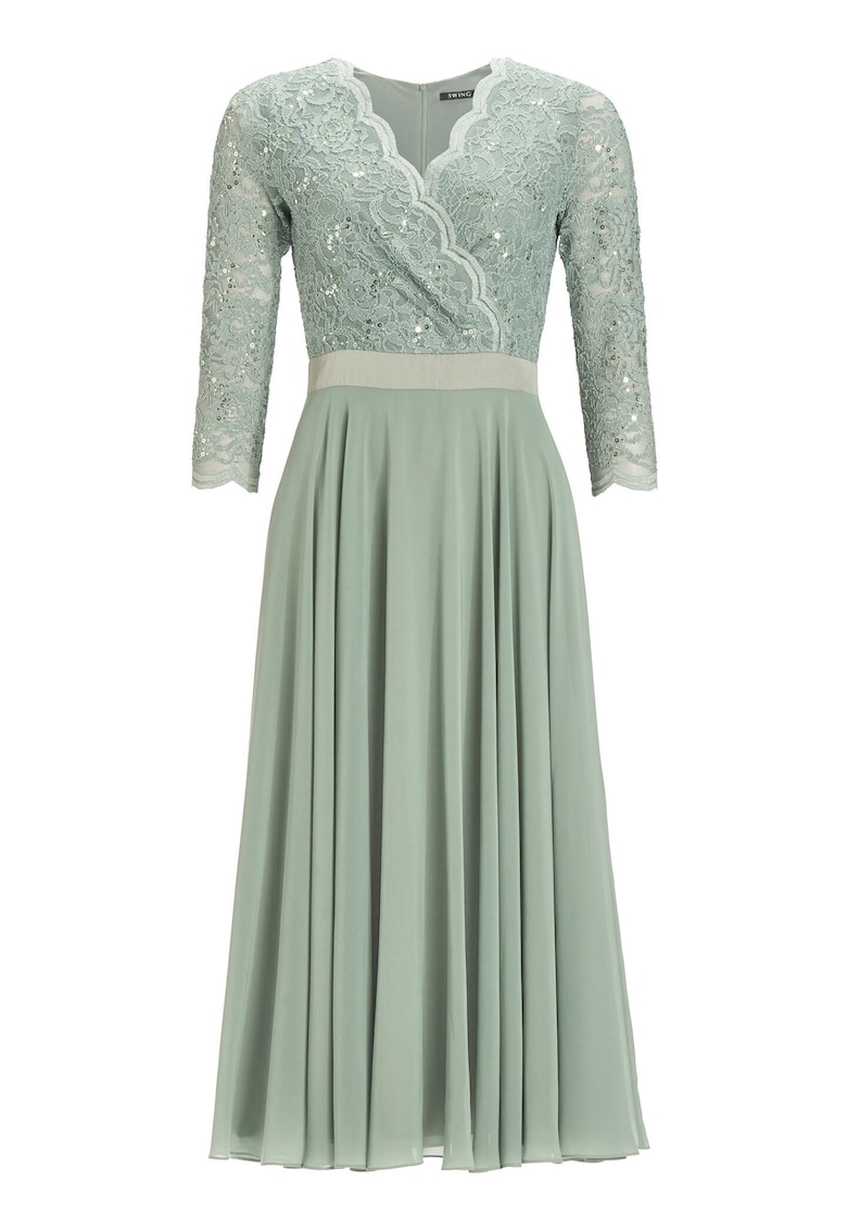 Rochie dama 5AE29100 - Poliester - Verde - Verde