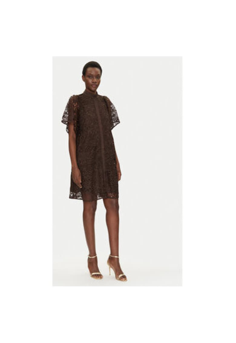 Rochie dama BBW4583 - Poliester reciclat - Negru - Negru