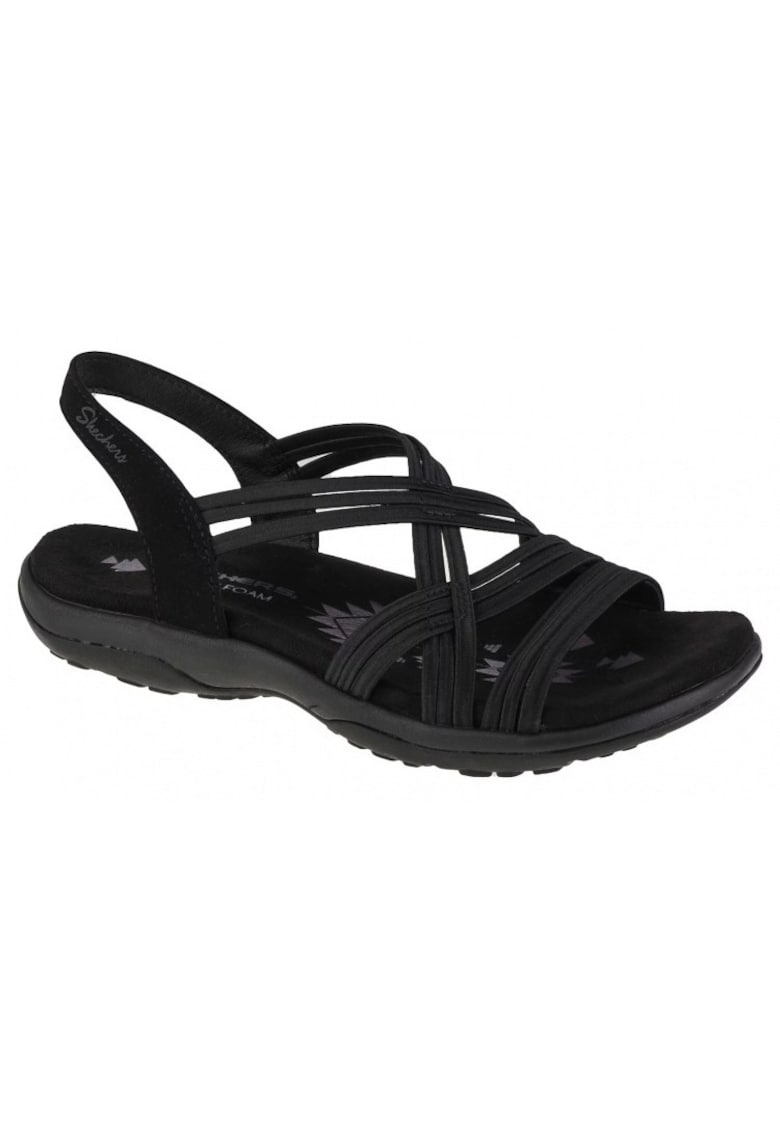 Sandale dama - Reggae Slim Simply Stretch - sintetic - negru -