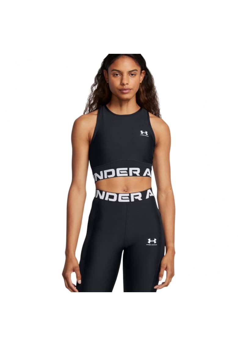 sport dama - Heatgear Rib - negru - Negru