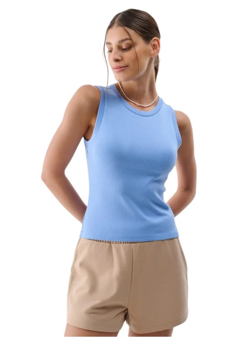 Maiou dama - model F132 - 2 caracteristici - elastic - albastru -