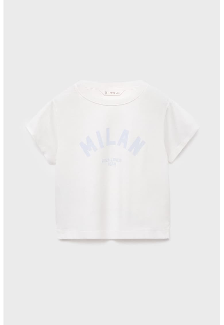 Vesta de bumbac cu text