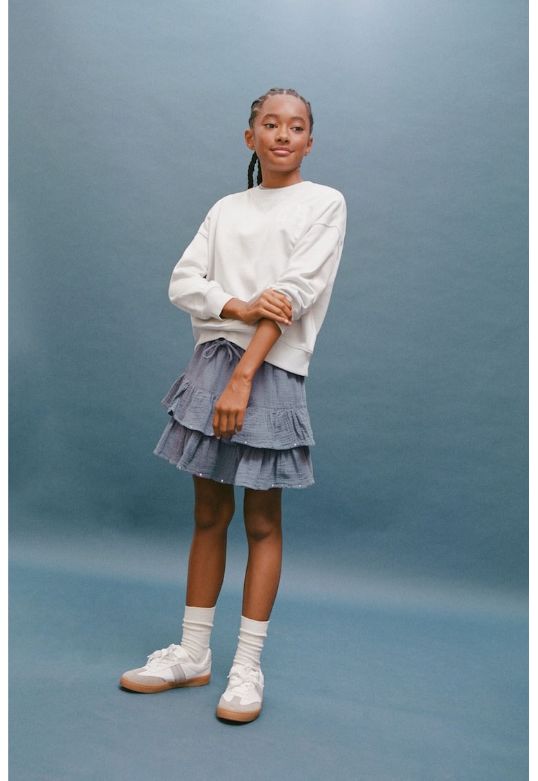 Bluza de trening cu maneci cazute