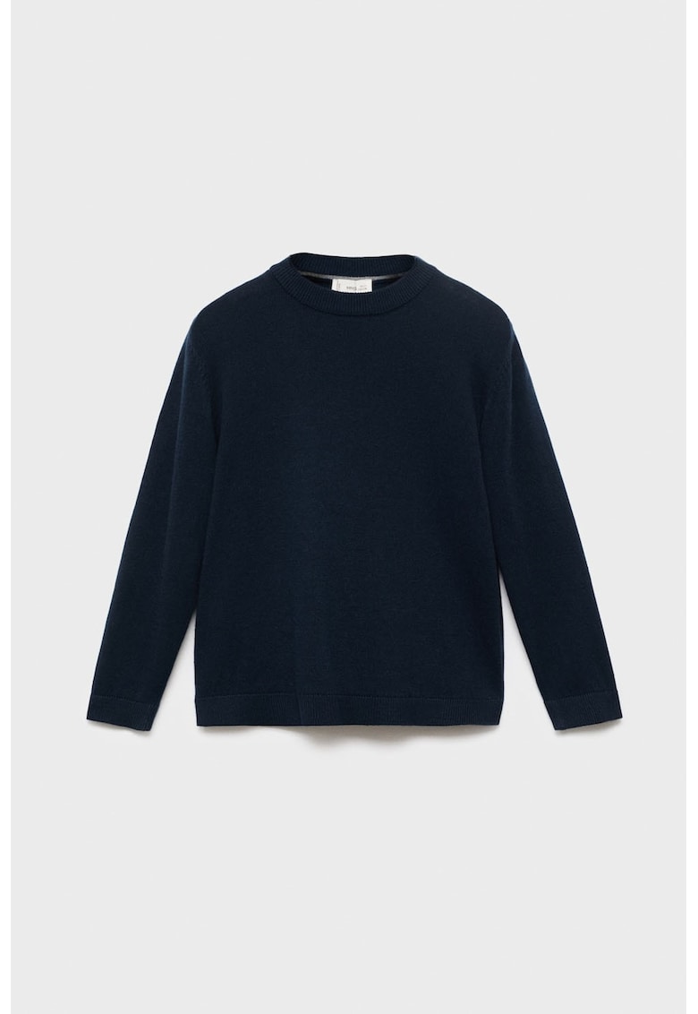 Pulover cu maneci lungi - Albastru ultramarin