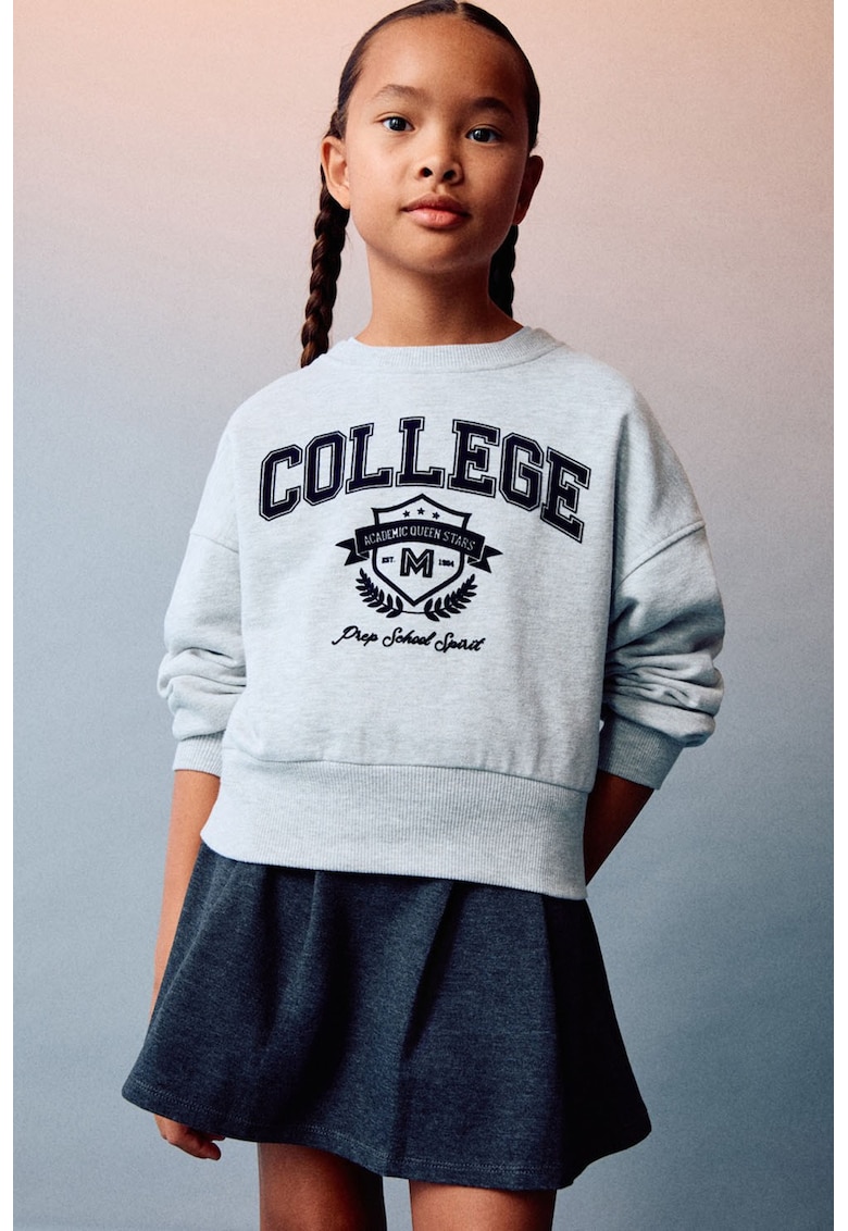 Fusta mini evazata cu talie elastica