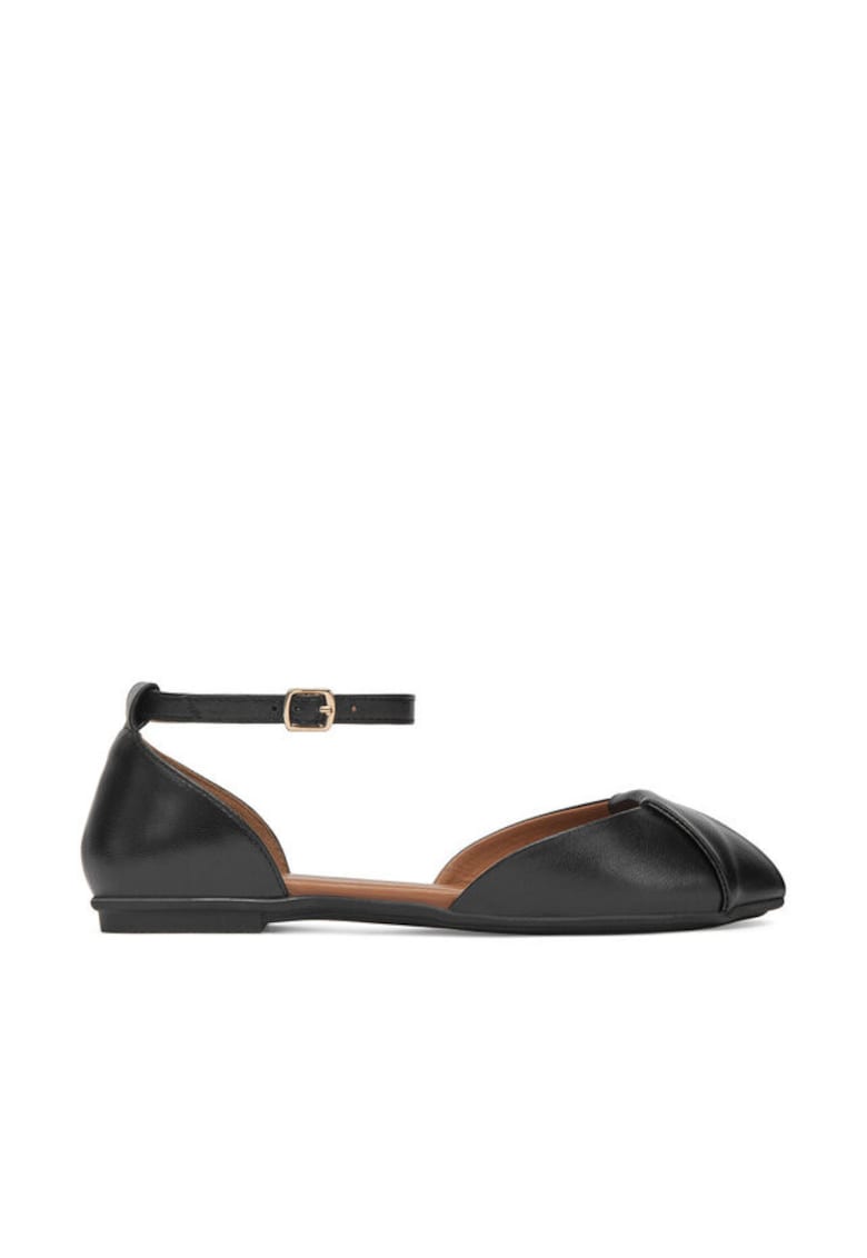 Sandale dama 5903698601748 - Piele naturala - Negru - Negru