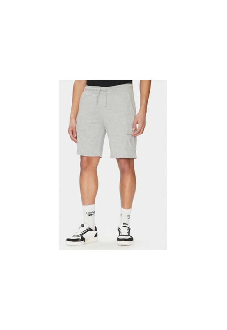 Pantaloni scurti sport barbati 20718382 - Bumbac/Poliester - Gri