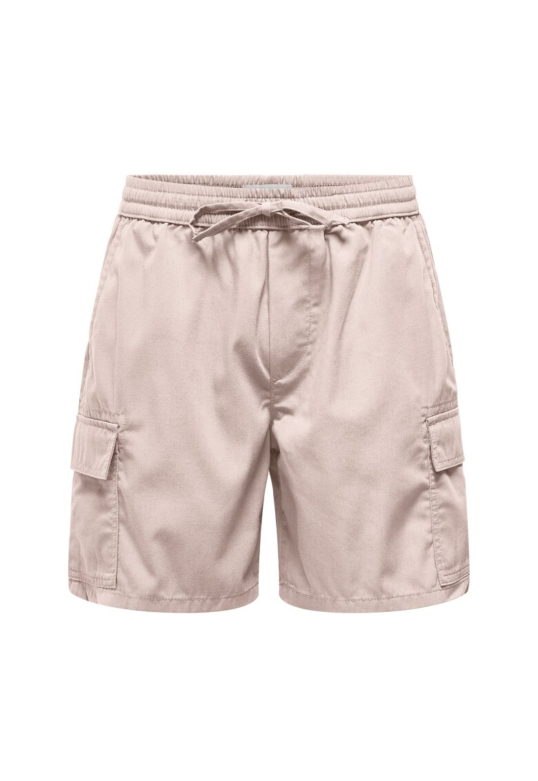 Pantaloni scurti sport barbati Sons - 22034462 - Bumbac/Poliester - 54697 - Roz