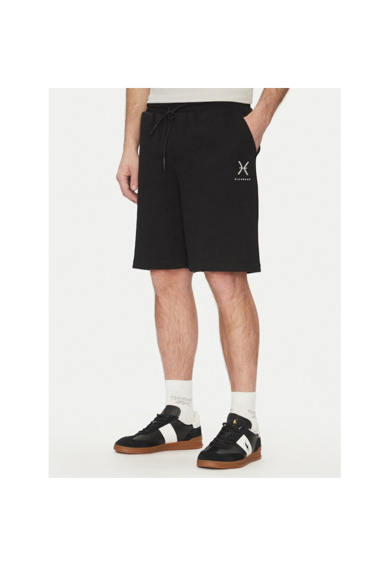 Pantaloni scurti sport barbati UMP25276BE - Bumbac - Negru - Negru