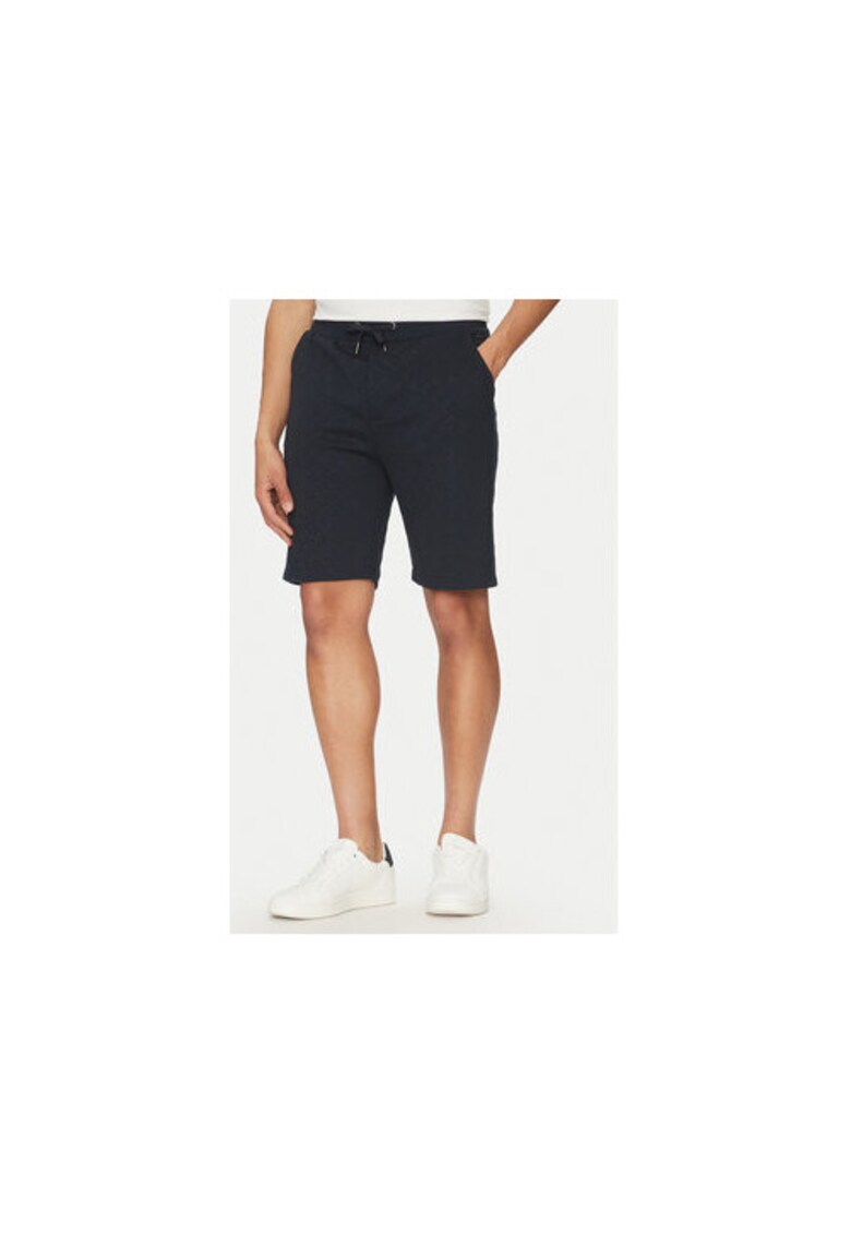 Pantaloni scurti sport barbati 10019273 30045561 - Poliester/Viscoza - Bleumarin - Bleumarin