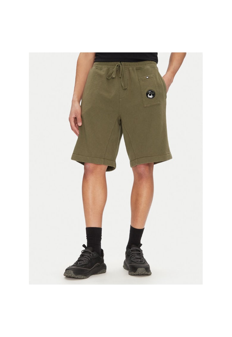 Pantaloni scurti sport barbati C P Company - 18CMSB268A110337O - Bumbac - Verde - Verde