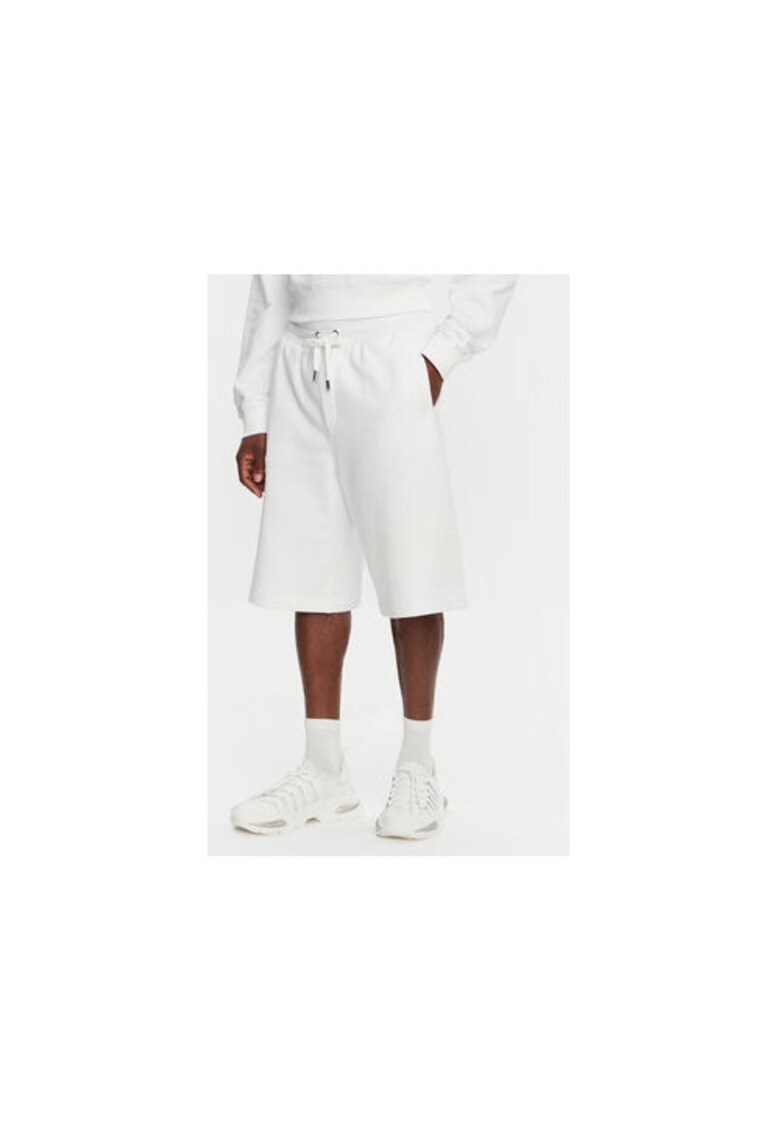 Pantaloni scurti sport barbati Dolce Gabbana - GVUZAT G7NTZ - Bumbac - 50 EU - Alb