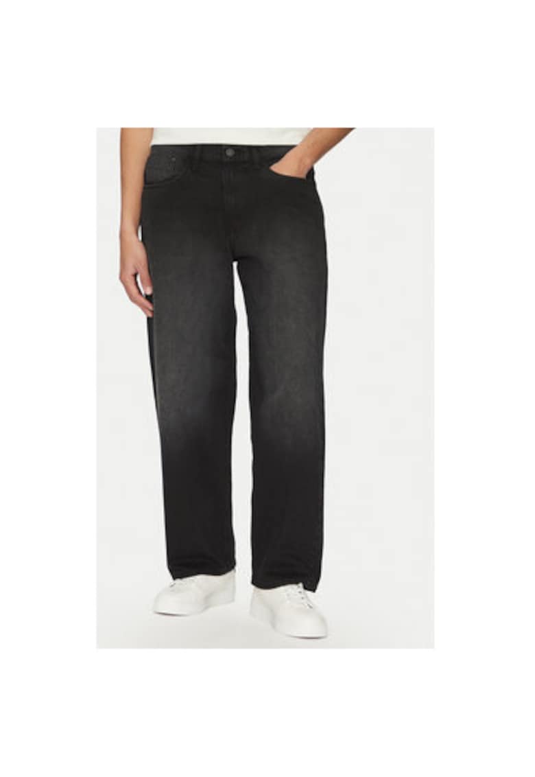 Pantaloni barbati 20718404 - Bumbac/Elastan - Negru - Negru