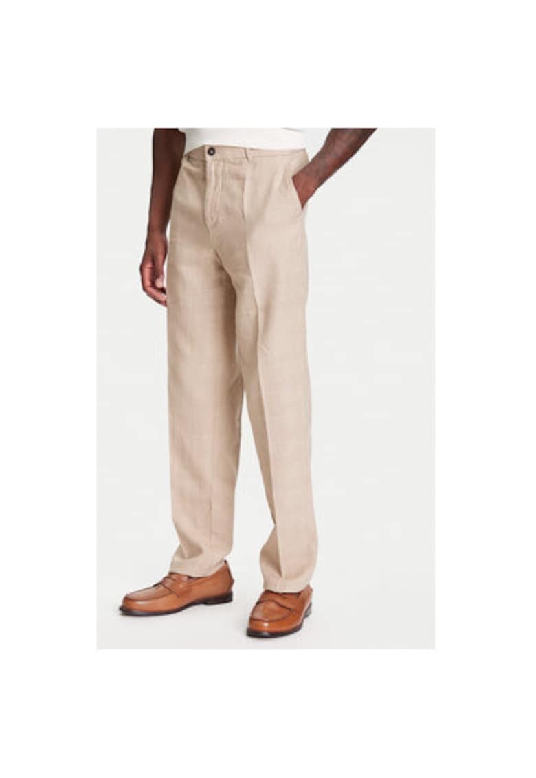 Pantaloni barbati 43B3UF03X - In/Bumbac - Bej Pantaloni barbati 43B3UF03X - In/Bumbac - Bej