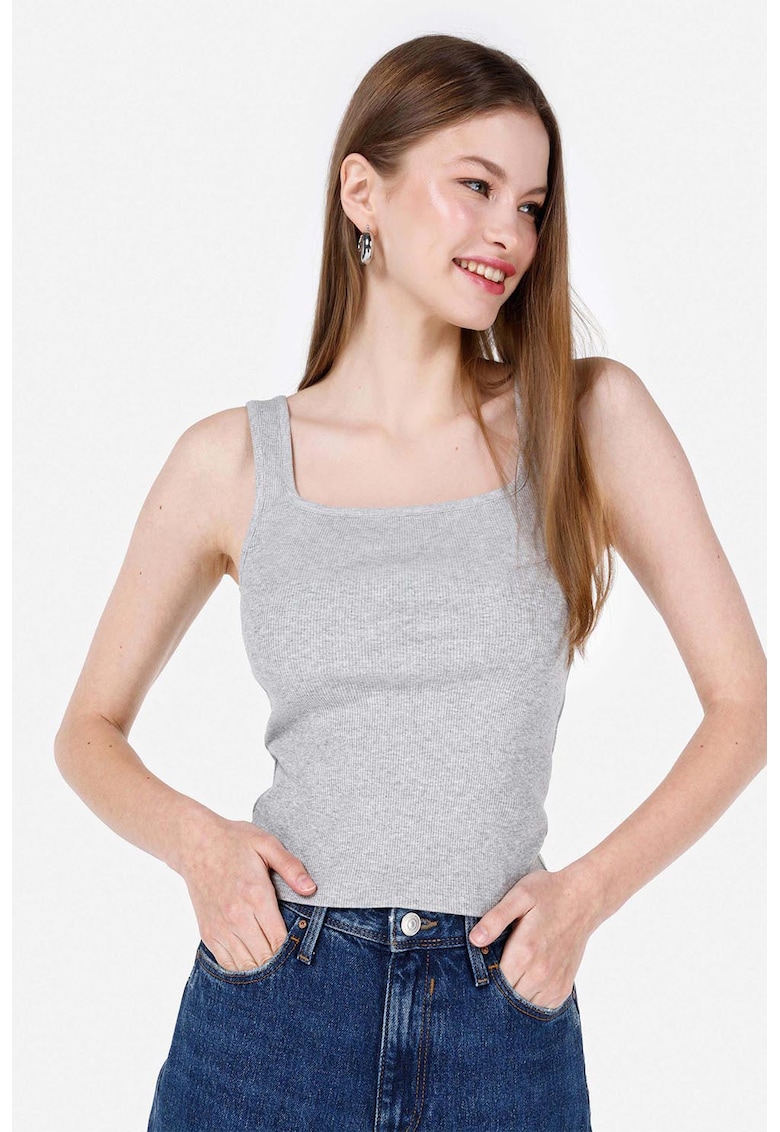 Top striat slim fit