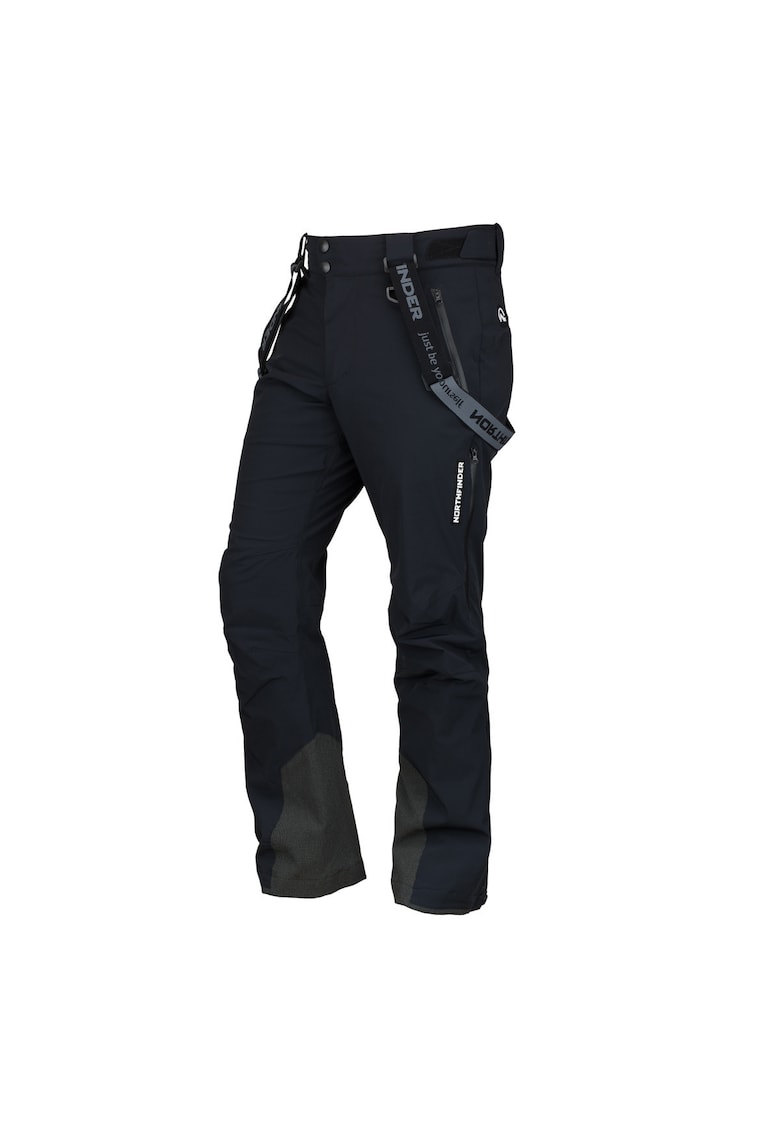 Pantaloni impermeabili si rezistenti la vant - pentru schi Howard - Negru