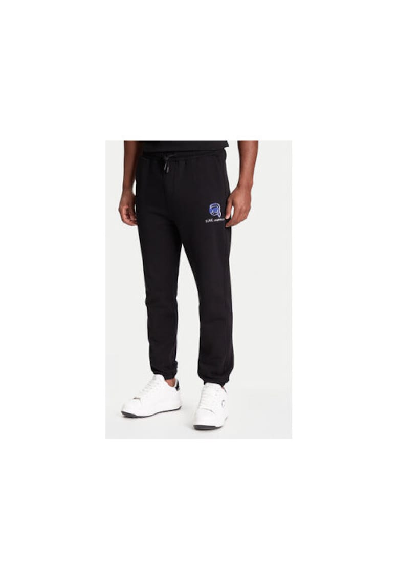 Pantaloni de trening barbati 705113 553904 - Bumbac - Negru - Negru