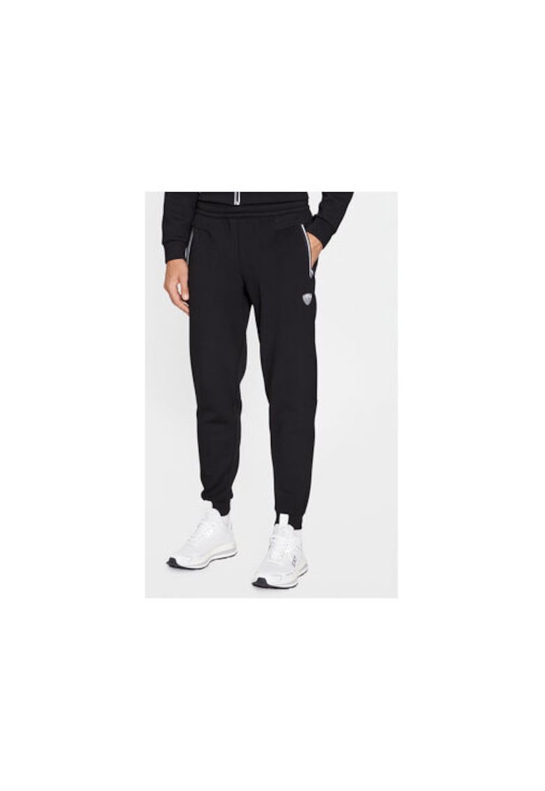 Pantaloni de trening barbati Emporio Armani - 8NPP63 PJ4EZ - Poliester/Viscoza - 3XL INTL - Negru