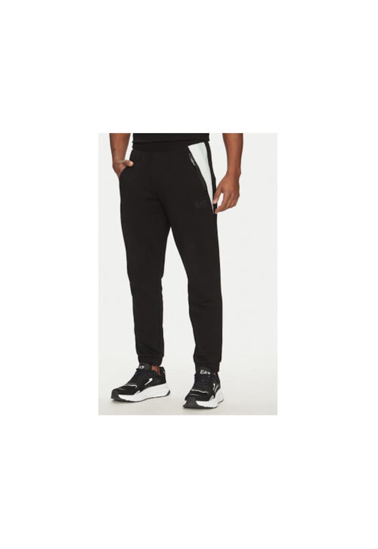 Pantaloni de trening barbati Emporio Armani - 7M000274 AF12451 - Bumbac - Negru