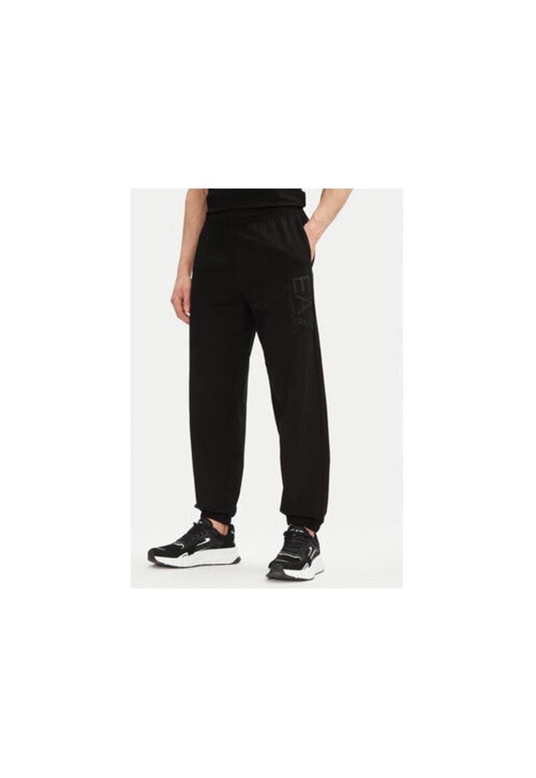 Pantaloni de trening barbati Emporio Armani - 7M000233 AF13512 - Bumbac - Negru